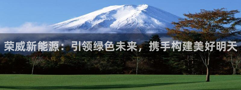 腾众娱乐是个啥:荣威新能源:引领绿色未来,携手构建美好明天